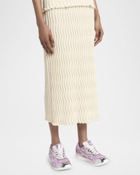 Orbit Metallic Net Runner Sneakers