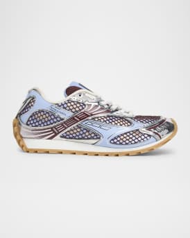 Orbit Metallic Net Runner Sneakers