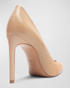 Lou Leather Stiletto Pumps