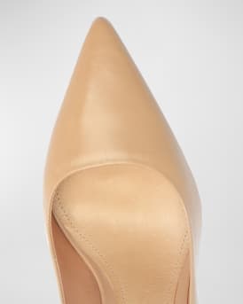 Lou Leather Stiletto Pumps