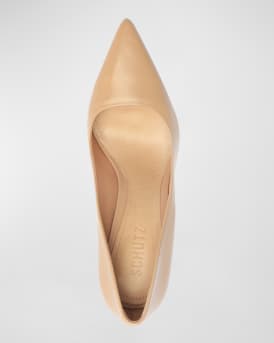 Lou Leather Stiletto Pumps