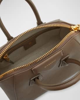 Antigona Small Top Handle Bag in Grained Leather