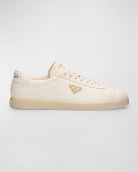 Men's Lane Deerskin Low-Top Sneakers