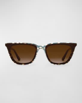 Bowery Nylon Acetate Cat-Eye Sunglasses 