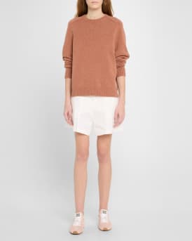 Suede Bicolor Retro Trainer Sneakers