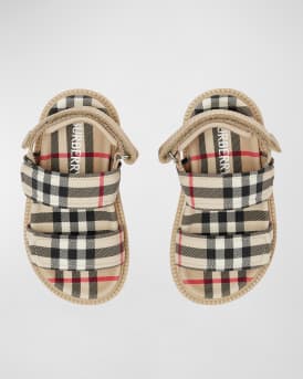 Kid's Jamie Check Sandals, Baby/Toddler