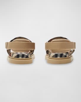 Kid's Jamie Check Sandals, Baby/Toddler