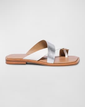 Toe ring slide sandals 2025