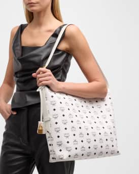 Aren Visetos Monogram Hobo Bag