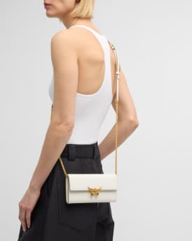 Laurel Leather Wallet on Chain