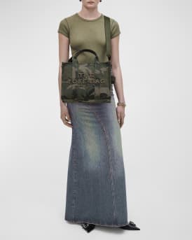 The Camo Jacquard Medium Tote Bag