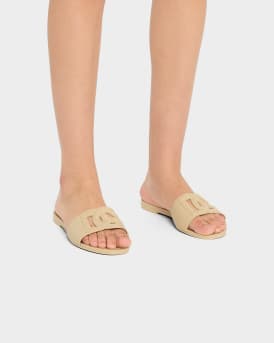 Cut-Out DG Rubber Sandals