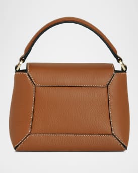 Mosaic Nano Leather Top-Handle Bag