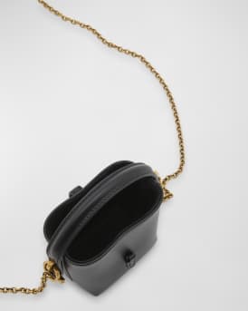 Le 37 Micro YSL Leather Bucket Bag