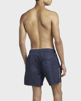 Men's Classic Side-Stripe Swim Shorts