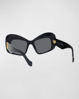 Anagram Acetate Butterfly Sunglasses