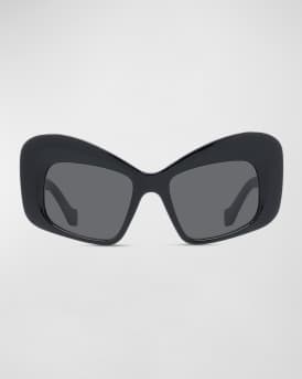 Anagram Acetate Butterfly Sunglasses