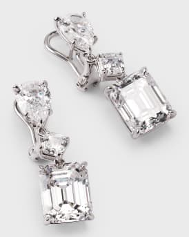 Cubic Zirconia Drop Earrings