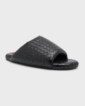 Bubble Vegan Woven Slide Sandals
