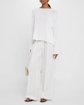 Draped Knit Sweater