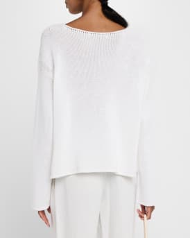 Draped Knit Sweater