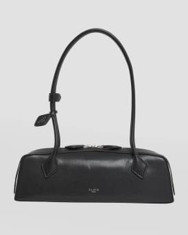 Le Teckel Medium Shoulder Bag in Goatskin