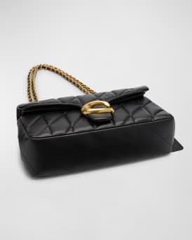Tabby Quilted Leather Shoulder Bag
