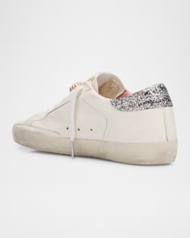 Superstar Pearly Glitter Low-Top Sneakers
