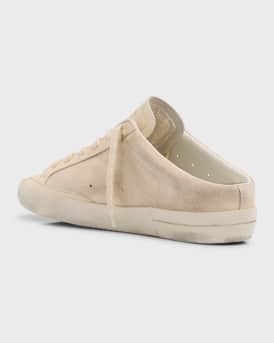 Sabot Mixed Leather Slide Sneakers