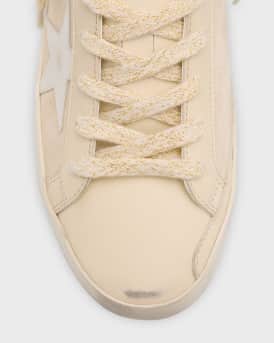 Sabot Mixed Leather Slide Sneakers
