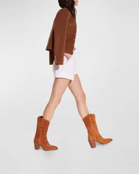 Leigh Anne Suede Western Boots