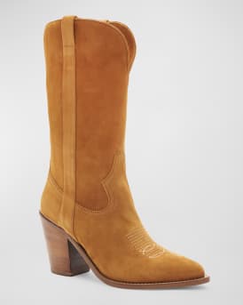 Leigh Anne Suede Western Boots