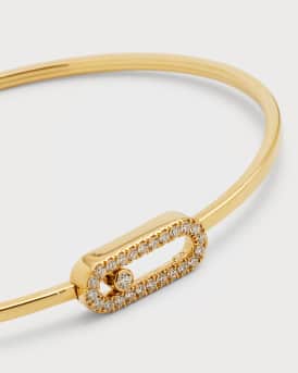 Move Uno 18K Yellow Gold Flex Diamond Bracelet