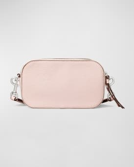 Miller Mini Zip Leather Crossbody Bag