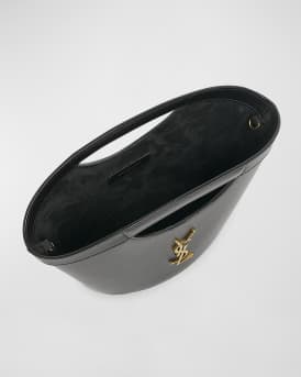 Mini YSL Top-Handle Bag in Leather
