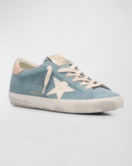 Superstar Mixed Leather Low-Top Sneakers