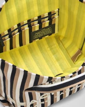 The Striped Jacquard Beach Tote Bag
