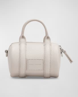 The Leather Nano Duffle Crossbody Bag
