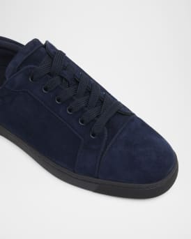 Men's Louis Suede Red Sole Sneakers