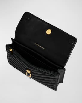 Edie Mini Quilted Leather Chain Crossbody Bag