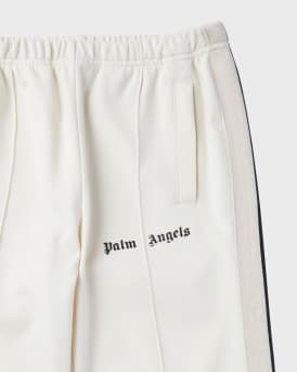 Girl's Wide Leg Logo-Print Track Pants, Size 4-12