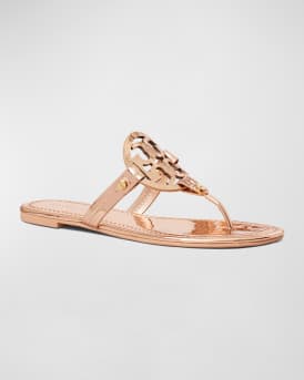 Miller Metallic Logo Thong Sandals
