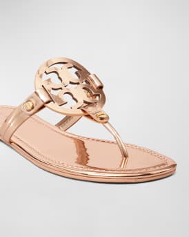 Miller Metallic Logo Thong Sandals