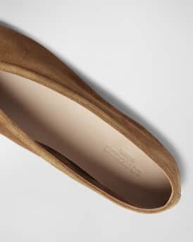 Luna Suede Ballerina Flats