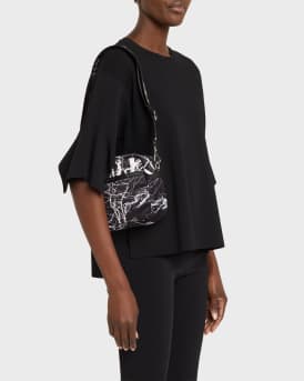 Deluxe Printed Crossbody Bag