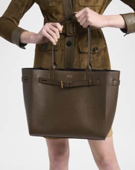 Audrey Medium Tote Bag in Grain Leather