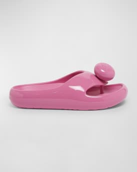 Pebble Foam Toe-Post Slide Sandals