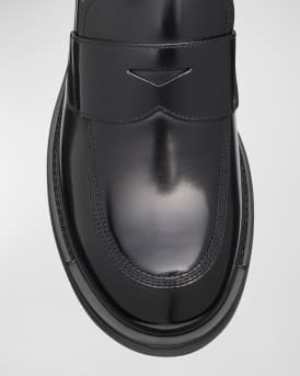 Men's Diapason Leather Penny Loafers