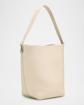 Hook Small N/S Tote Gold in Lux Grained Calfskin