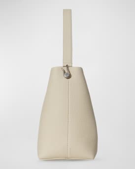 Hook Small N/S Tote Gold in Lux Grained Calfskin